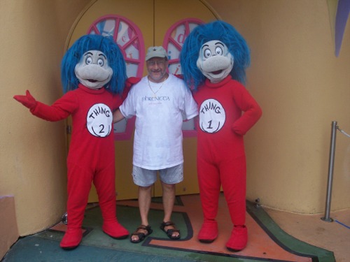Al, with Thing 1 and 2